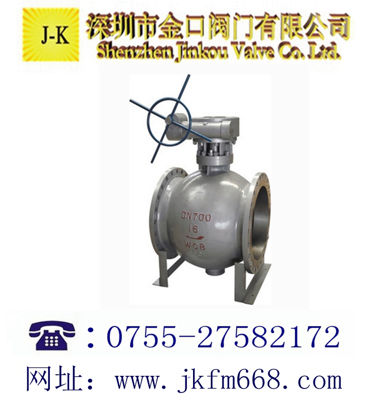 蝸輪側(cè)裝式偏心半球閥